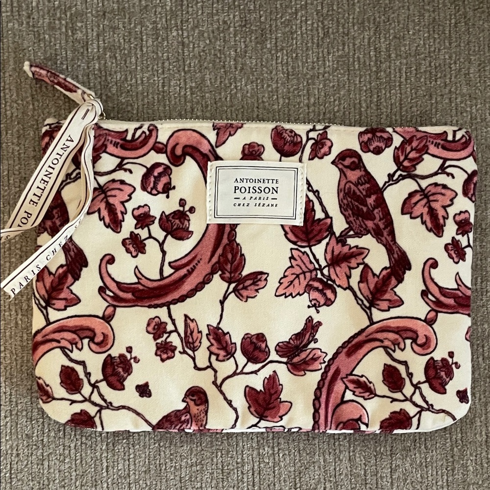Sezane X Antoinette Poisson pouch